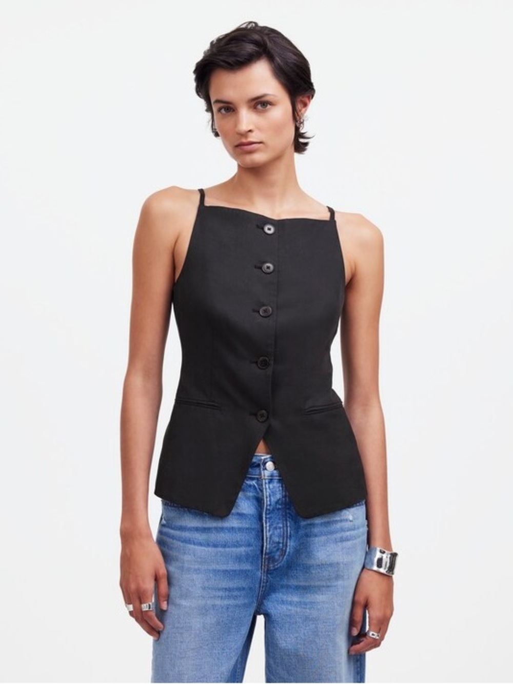 Madewell Square Neck Vest